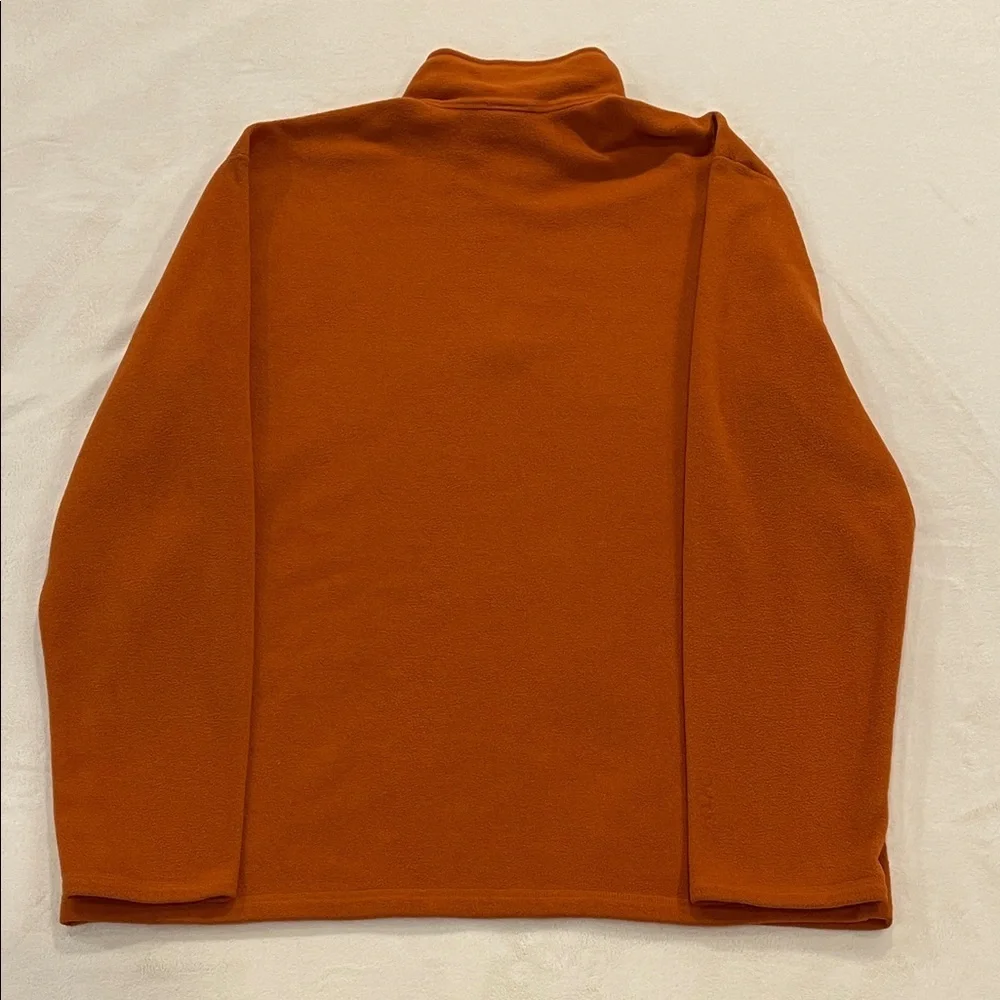 The North Face Men's Large Quarter Zip-Up in Bold Orange